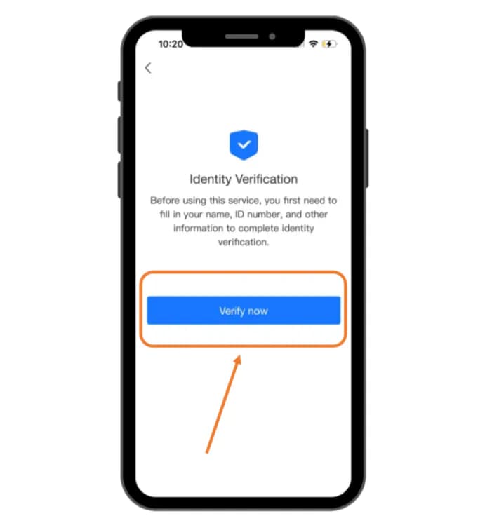 Verify now